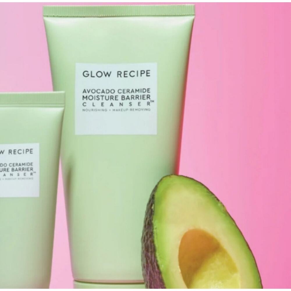 F Glow Recipe Avocado Ceramide Moisture Barrier Cleanser NIB 150ML